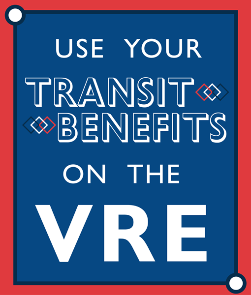 Use your Transit Benefits on the VRE
